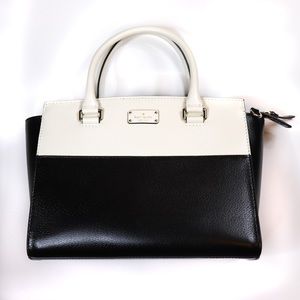 Kate Spade Grove Street Lana Satchel Black Cement